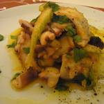 トラットリア 29 - 「タコとセロリのトマトマリネ」：食感の心地良さと、イタリアンパセリとセロリの爽やかな香り♪