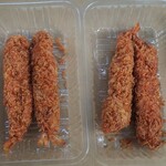 ディオ - エビフライ(税抜)74円→59円×２パック　※開封後　(2020.08.12)