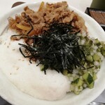 Matsuya - 山形だしの三色丼大盛￥650