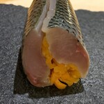 花小町 - 天草の鮗の人参サンド