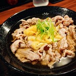 豚肉汁うどん べ - 