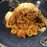 Italian Kitchen VANSAN - VANSAN　「黒毛和牛と黒豚のボローニャ風」980円（税別⇒1078円）+大盛り100円⇒110円