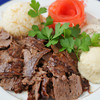 ボスボラス ハサン - 料理写真:ドネルケバブ（牛肉の回転回し焼き）