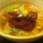 割烹 藪下 - 鱧茶漬け