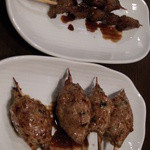 Yakitori Toriiro - 焼き鳥 トリイロの肝とおちょぼつくね（11.10）