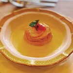 プティレストラン グーテ - ウニのムースプリング