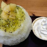 慈げん - グレープフルーツにキウイ少々