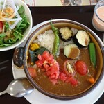 野菜レストラン ショウナン - 夏野菜カレー