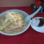 長崎チャンポン丸富 - 長崎チャンポンとおにぎり