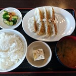Nihommatsu Doraibuin - 餃子定食