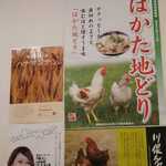 麺処 有彩 - はかた地鶏、川俣シャモ、小麦ハナマンテン、山形県産はえぬき、ポスター