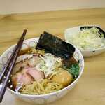 麺処 有彩 - 特製醤油らぁめん ¥900＋中盛 ¥50＋ネギ ¥100