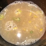 中華蕎麦 とみ田 - スープ割り