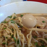 ラーメン二郎 - うずらもいい味付け