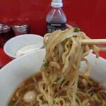 ラーメン二郎 - 麺も美味しい