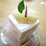 Baniyu Okashi Koubou - 桃のショートケーキ！