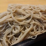 Teuchi Soba Kakitsubata - 二色二段盛りせいろそば、せいろ