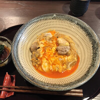 お燗酒と焼き鳥 傳鳥 - 濃厚な黄身