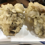 新川 - しめじの天婦羅