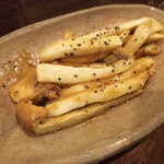 金町製麺 - エリンギのアンチョビ炒め　400円