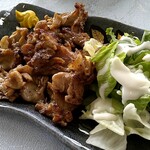 ヨネックスカントリークラブ - 鶏ハラミの炭火焼き