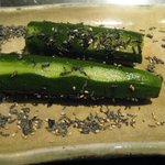 もんじゃ　鉄板　お好み焼　のだ - きゅうり