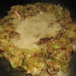 Monja Teppan Okonomiyaki Noda - もんじゃ焼の出来上がり