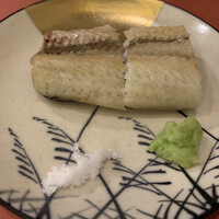 鮨 そえ島 - 大分の海鰻の酒蒸し焼き