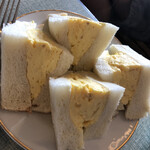 喫茶タチバナ - 厚焼きたまごサンド