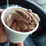 阿弖流為珈琲 - 料理写真:ソフトクリームの生チョコ350円