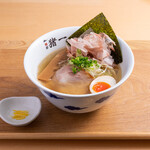 麺屋 猪一 - 出汁そば（白）