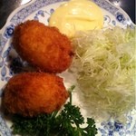 とんかつ ゆたか - かにクリームコロッケ
