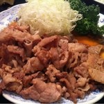 とんかつ ゆたか - しょうが焼き