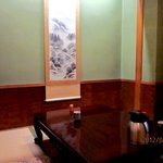 掘りごたつの座敷！