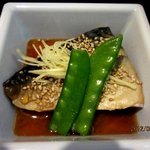 割烹 駿河 - さば胡麻味噌煮！