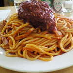 カフェテラス ポンヌフ - 20080422　ハンバーグスパゲティ。もちろん大盛り。