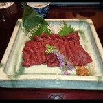 会津東山温泉 向瀧 - 馬刺し