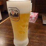 麺屋 銀星 海美風 - 2020年7月　生ビール 450円