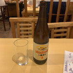 餃子 照井 - 瓶ビール　キリン一番搾り（大びん）700円