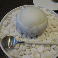 レストラン ラ・フロレゾン・ドゥ・タケウチ - カリフラワーのムース