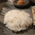 まさら庵TAKUMI - インディカ米と国産米のハーフのお米