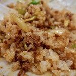 SHIBIRE NOODLES 蝋燭屋 - シビレ麻婆まぜそば（980円）＋ライス（150円）