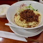 SHIBIRE NOODLES 蝋燭屋 - シビレ麻婆まぜそば（980円）＋ライス（150円）