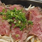 大名やぶれかぶれ - 和牛ロース炭火焼