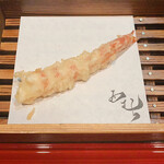 天ぷら酒房 西むら - 車海老