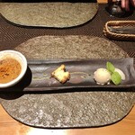 まさら庵TAKUMI - チャイブリュレのデザートプレート