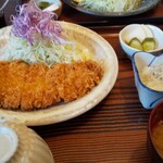 とんかつ しょうざん - ロースカツ定食定食