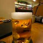 博多もつ処 東屋 - 生ビール