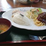 ラーメンたけ味 - 私の、たけ味ランチセット900円税込です