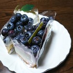明月堂 - ブルーベリータルト・ブルーベリーレアチーズケーキ